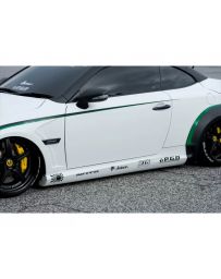 AimGain Pure VIP Sport Tuning Style Side Skirts L+R FRP Lexus IS250 350 Convertible Zenki Kouki 2009-2015