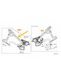 370z Z34 Nissan OEM Rear Quarter Fender Panel - LH