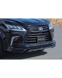 AimGain Pure VIP Exe F Front Spoiler W/ Led + Rear Half Spoiler FRP Lexus LX570 Kouki 2015-2021