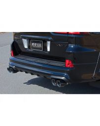 AimGain Pure VIP Exe Rear Half Spoiler Type 1 FRP Lexus LX570 Kouki 2015-2021