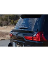 AimGain Pure VIP Exe Rear Gate Spoiler FRP Lexus LX570 Kouki 2015-2021