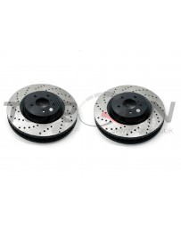 350z StopTech Discs for Brembo brakes - Front pair - DRILLED