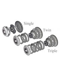 M&M Honda CIVIC FL5 Hyper Carbon Twin Clutch Set 1350