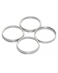 370z CZP Aluminum Hub Centric Ring Set - 73.1mm to 66.1mm
