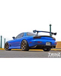 TwinZ Design Mazda RX7 (FD3S) - Rear Diffuser Type 1 (for OEM bumper)