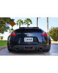 370z Z34 TwinZ Design Rear Diffuser Type 1 (for OEM bumper)