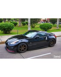 370z Z34 TwinZ Design Front Lip Type 1 (for Nismo 2015+ front bumper)