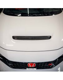 M&M Honda CIVIC FL5 Carbon Bonnet Air Outlet/Seibon