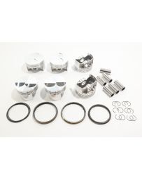 Kameari Forged Street Piston Kit Titanium Coating Piston Rings L28 to L31 - 88.5mm L20 Rods