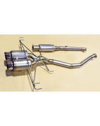 M&M Honda CIVIC FL5 Super Titanium Exhaust Type 02B76 Model