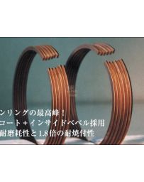 Kameari SPL Piston Ring Set L6 Titanium Coating 90.0 Forged - Racing