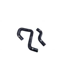 Silicone Radiator Hose Set Black Red Blue 280ZX 79-83 - Black