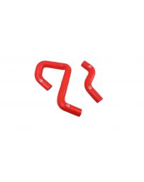 Silicone Radiator Hose Set Black Red Blue 280ZX 79-83 - Red