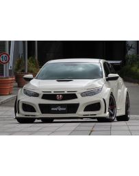 M&M Honda CIVIC FK8/7 M&M HONDA Hyper Wide Body KIT Type MR03 Model Late Model