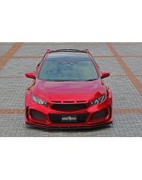 M&M Honda CIVIC FK8/7 M&M HONDA Hyper Wide Body KIT Type MR02 Model Late Model