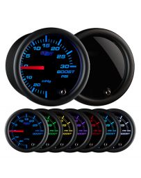 GlowShift Tinted 7 Color 30 PSI Boost/Vacuum Gauge