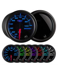 GlowShift Tinted 7 Color 100 PSI Boost Gauge