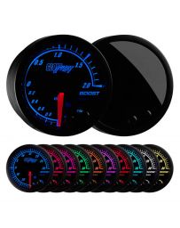 GlowShift Elite 10 Color BAR Electronic Boost/Vacuum Gauge