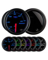 GlowShift Tinted 7 Color 60 PSI Boost Gauge