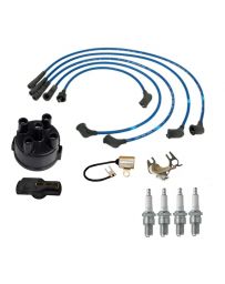 Ignition Tune Up Kit Cap Rotor Wires Plugs 510 L16 L18