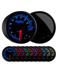 GlowShift Elite 10 Color 2200° F Exhaust Gas Temperature Gauge