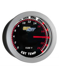 GlowShift Tinted 2400° F Exhaust Gas Temperature Gauge