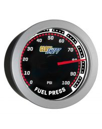 GlowShift Tinted 100 PSI Fuel Pressure Gauge