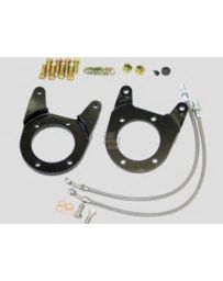 Kameari Rear Disc Bracket Kit Rubber Brake Lines S30