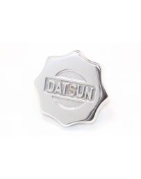 Kameari L-Type Oil Filler Cap Billet - Datsun Logo