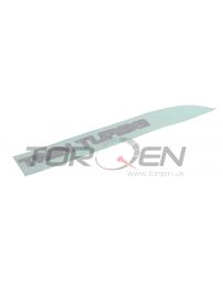 300zx Z32 Nissan OEM Rear Spoiler "Twin Turbo" Decal - 90-93 Twin Turbo TT