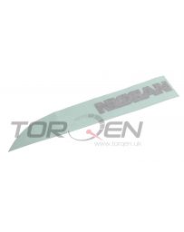 300zx Z32 Nissan OEM Rear Spoiler "Nissan" Decal - Twin Turbo TT 90-93