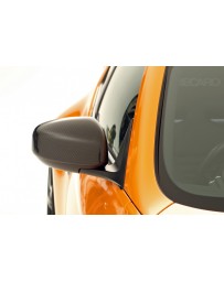 370z Zele Carbon Fiber Side Mirror Cover Set