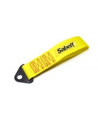 M&M Honda CIVIC FK8 front/rear tow strap/yellow