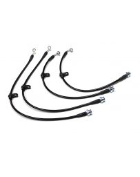 M&M Honda CIVIC FK7 Black Stainless Steel Brake Line Fitting/Stainless Steel Type 2