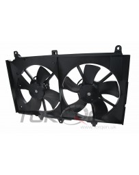 350z HR Z33 Nissan OEM Complete Radiator Fan Shroud with Motors and Fan Blades