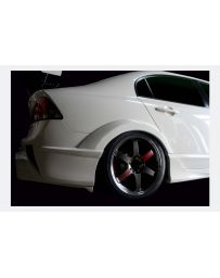 M&M Honda CIVIC FD2 rear wide fender type MR left and right set