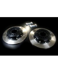 M&M Honda CIVIC FD2 2-piece big brake rotor KIT rear/rigid type