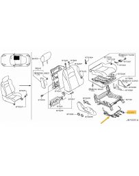 370z Z34 Nissan OEM Harness-Front Seat