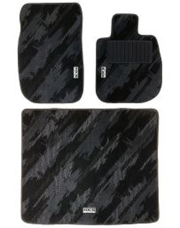 HKS Tuftted Floor Mat "Mono-Tone Oil Splash Pattern" For GR SUPRA FULL SET LHD 53001-AT019