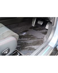 HKS Tuftted Floor Mat "Mono-Tone Oil Splash Pattern" For BNR34 SKYLINE GT-R FULL SET RHD 53001-AN026