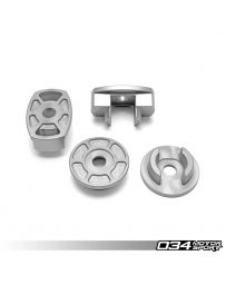 034 Motorsport Billet Aluminum Rear Subframe Mount Insert Kit, B9/B9.5 Audi A4/S4/A5/S5/RS5 & Allroad