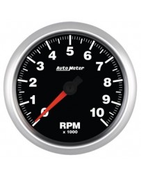 370z AutoMeter ES Street Progressive Tachometer Shift Light - 10,000 RPM 85.7mm
