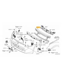 370z Z34 Nissan OEM Front Crash Bar Assembly - PRE-FACELIFT