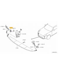 370z Nissan OEM MK2 2009-2012 Headlamp washer bracket