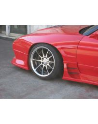 Carmodify Wonder Glare SD Front Wide Fender (50mm) 180SX (RS13/RPS13) GLARE Aero [ 180SX-SDFF50 ]