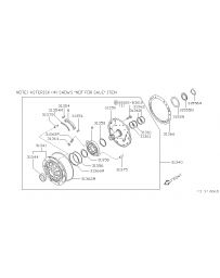 300zx Z32 Nissan OEM Pump Assembly-Oil 1990-1991 3134041X08