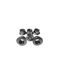 Toyota GT86 M10 x 1.25 Turbo Lock Nut Stainless Steel A2 Self Locking - Manifold to Head Flange