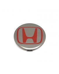 Mita Motorsports OEM Honda 2002-2005 NSX Center Wheel Caps Set - NSX-R WASHI GREY METALLIC