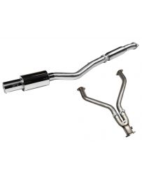 370z Z34 Z1 Motorsports Cat-Back Single Exit Race Exhaust