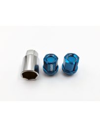 RAYS DURA-NUT L32 STRAIGHT TYPE LUG NUTS & LOCK SET BL 12X1.25